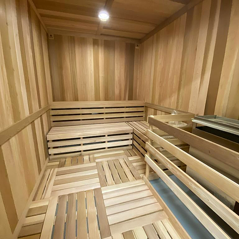 Indoor sauna heater